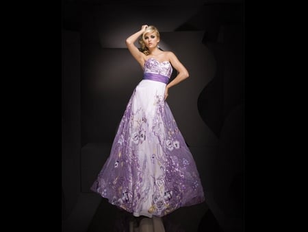 Princess dress - evening, dress, fashion, princess