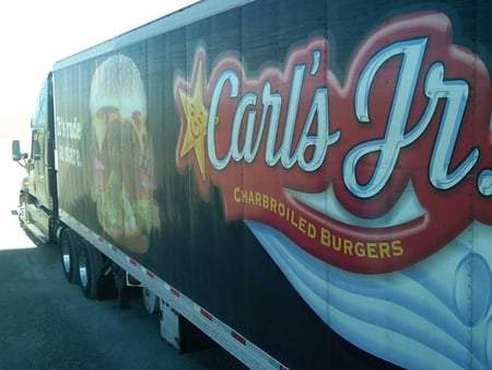 carls jr truck - trailer, truck, best, carls jr