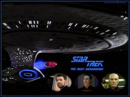 Star Trek - TNG Big Three - tng, star trek, the next generation, picard