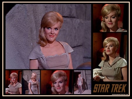 Francine Pyne as Nancy III - The Woman From Wrigleys Pleasure Planet - nancy crater, star trek, classic trek, the man trap