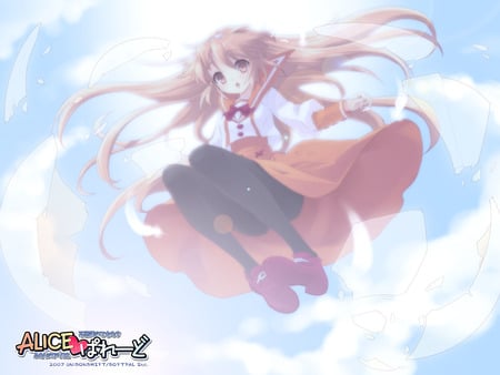 Alice - alice, as new born, angel, anime, miracle, mahou, heaven