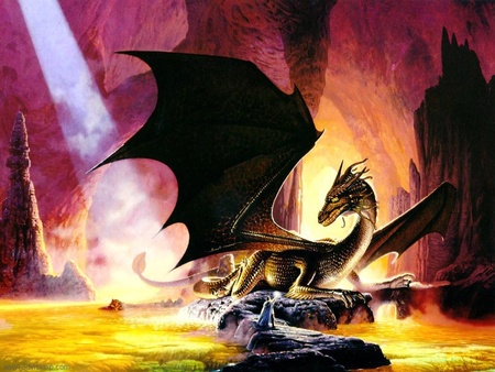 Dragon - creatures, mid-evil, dragon