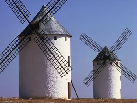 Windmill - lake, windmill