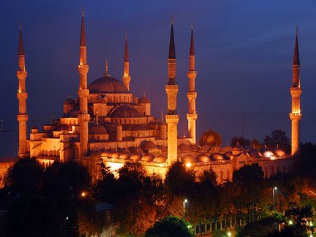 sultanahmed mosque in istanbul - mosque, turkey, religious