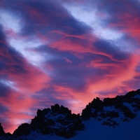 lenticular clouds 
