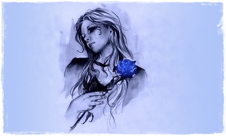 My love is like a Blue Rose