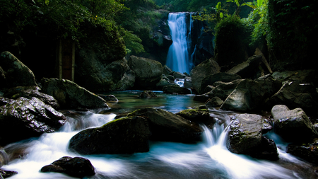 beautiful waterfall - a, very, waterfall, beautiful