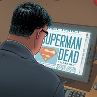 Superman Dead-by Clark Kent