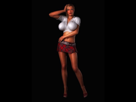 Dark_Star - girl, hot, dark-star, wallpaper, 3-d