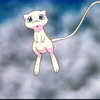 Mew on the cloudy sky...