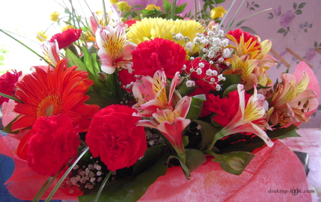 Bouquet of beautiful flowers - wallpapers, flowers, images, bouquet