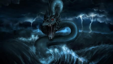 Sea monster - 28, monster, 2011, sea, 10, cg