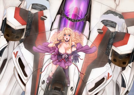 Sheryl GirlFriend - anime, sheryl, girlfriend, macross, beauty, new, wall, tv show