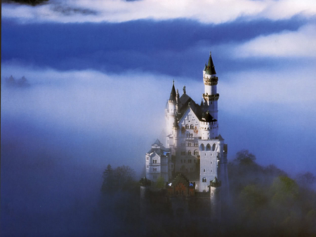  Evening Beauty - architecture, castle, beauty, evening