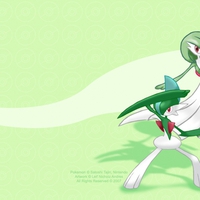 Gallade and Gardevoir...