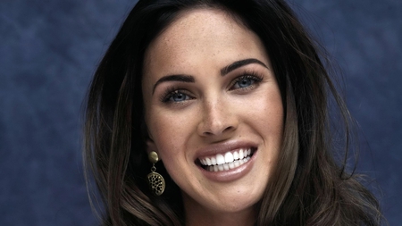 Megan Fox - beauty, woman, actress, sexy, hot, blue eyes, stunning, gorgeous, pretty, beautiful, photoshop, megan fox, brunette, sweet, smile, cute