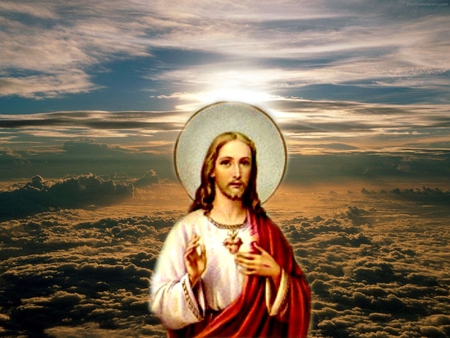 Jesus the Lord - christ, nature, sky, jesus, cloud, religion, god, christianity