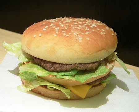 MY HERO BIG MAC WITH EXTRA CHASE - fast, chicken, yammy, amazing, beautiful, food, nice, cool