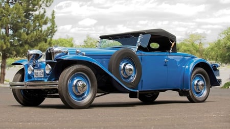 collector car - car, blue, collectibles, antique