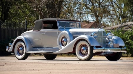 Antique Car - car, collectibles, antique, silver