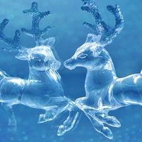 crystal deer