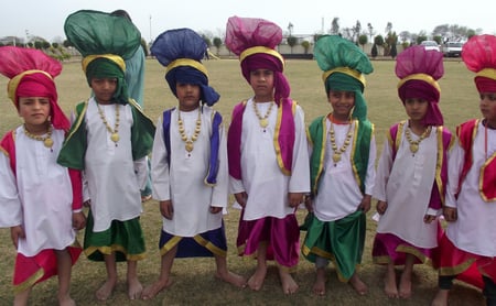 boys - kids, yellow, punjab, punjabi, red, green, bhangra, boys