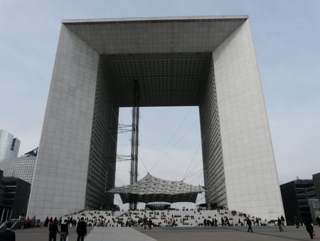 La Defence - arch, paris, la defence, france