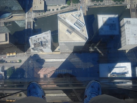 Vertigo - sightseeing, chicago, tower, us