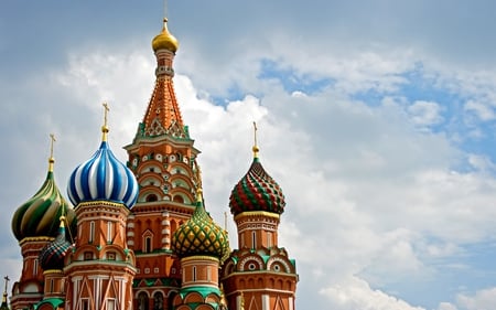 Russia - architecture, wallpaper, moscow, russia