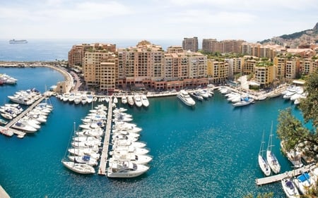 WHARF - architecture, boats, buildings, wharf