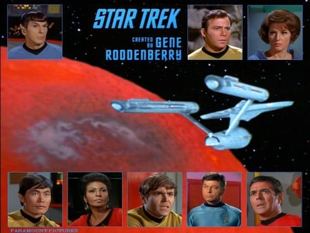 Original Star Trek Cast - Season Three - star trek, tos, trek cast, classic trek