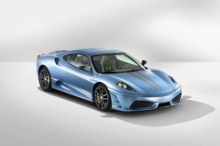 Ferrari F430 - 10, car, picture, blue, 2011, 31, ferrari