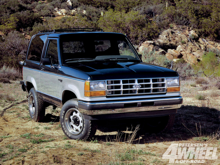 Ford Bronco 1985 - jeep, vehicle, offroad, 4x4