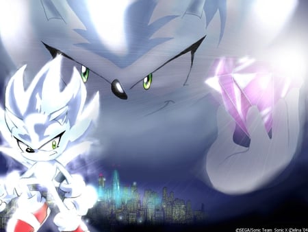 Hyper Sonic - sonic wallpaper, chaos emerald, sonic the hedgehog, hyper sonic