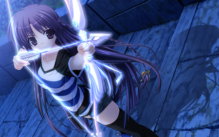 Angel Archer - anime, wallpaper, angel, anime archer