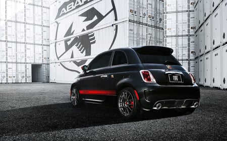 FIAT 500 ABARTH - motor, fiat 500, car, fiat