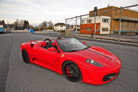 Ferrari f430 Scuderia - red, car, ferrari, 2011, 11, 01