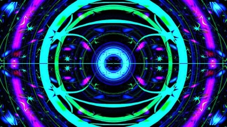 Circles dance - winamp, dance, circles, visualizations