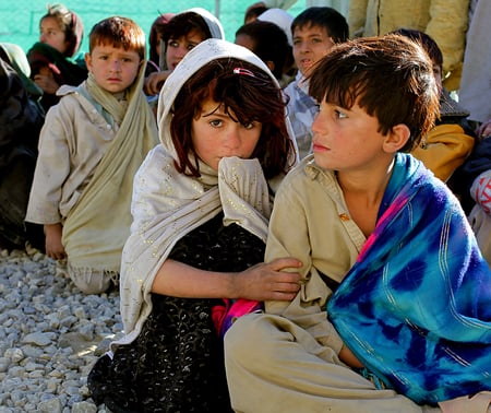 AFGHAN BROTHER AND SISTER