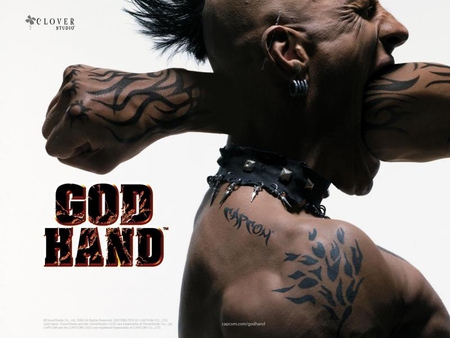 GOD HAND - god, funny, scare, hand