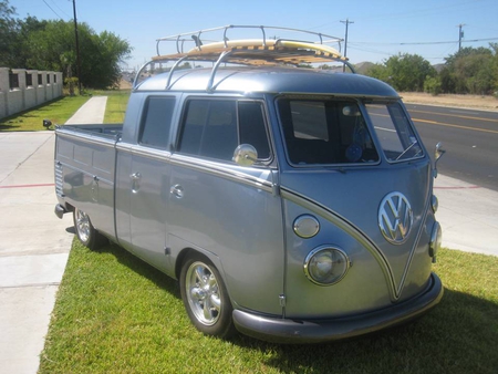 VW Van Crew Cab 2 - crew cab, vw, van, volkswagen