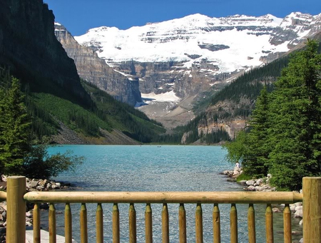 View from the Porch - water, sky, lake, mountain