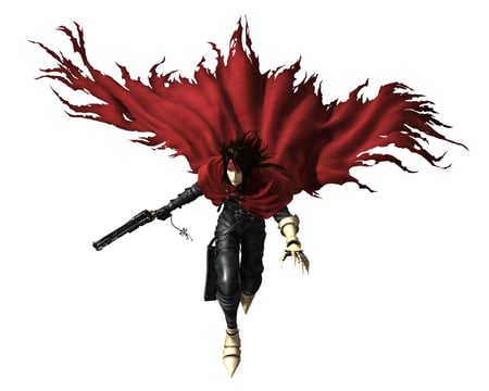 Vincent Valentine - fighter, final fantasy, video games, guns