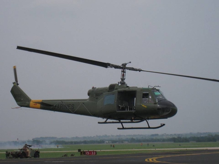 Vietnam-Reenactment-12 - uh-1, bell helicopter, huey, vietnam