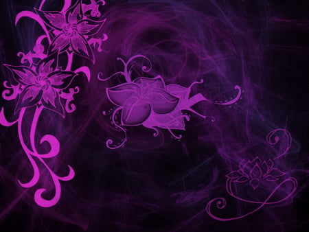 Purple abstract - 03, purple, picture, 2011, 11