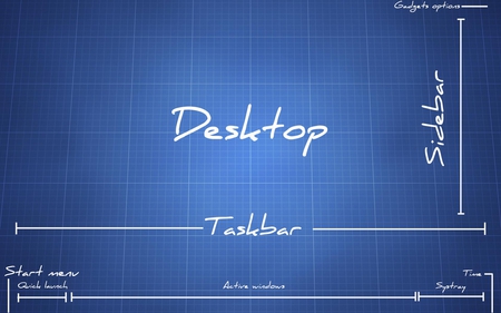 desktop - blue, desktop, windows, wallpaper