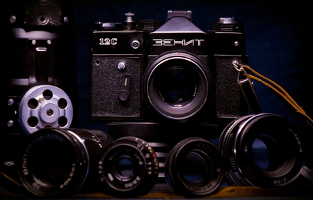 Zenit - lens, photography, russia, zenit, photo