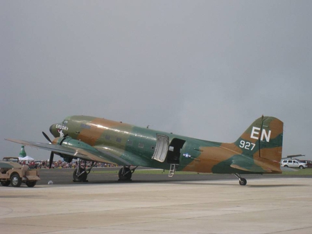 Airshow-7 - Spooky - airfield, wwii plane, plane, airplane, spooky