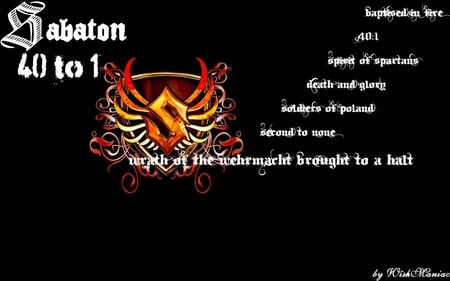 Sabaton 40 to 1 lyrics - 40to1, music, metal, sabaton