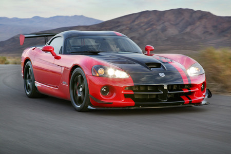 dodge viper - viper, black, dodge, red